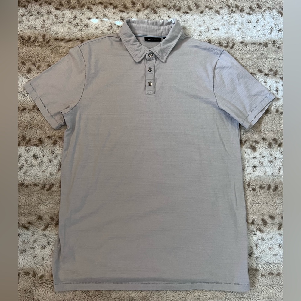 Large Light Gray Marc Anthony Polo